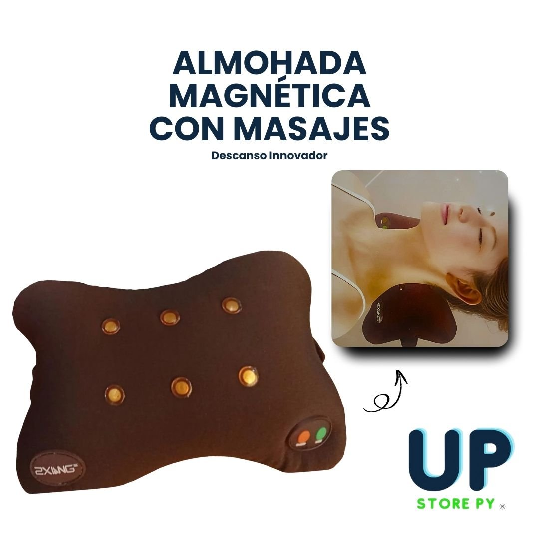 Almohada Magnética con Masajes