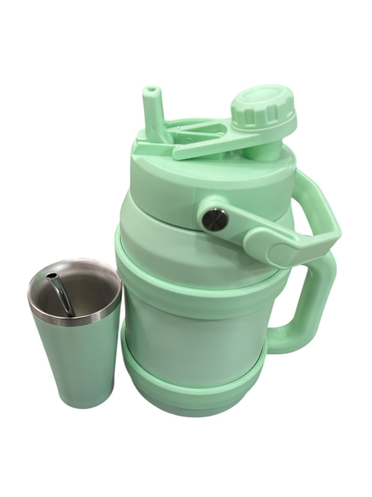 Termo 1500ml Con Guampa 160ml Y Bombilla - Imagen 4