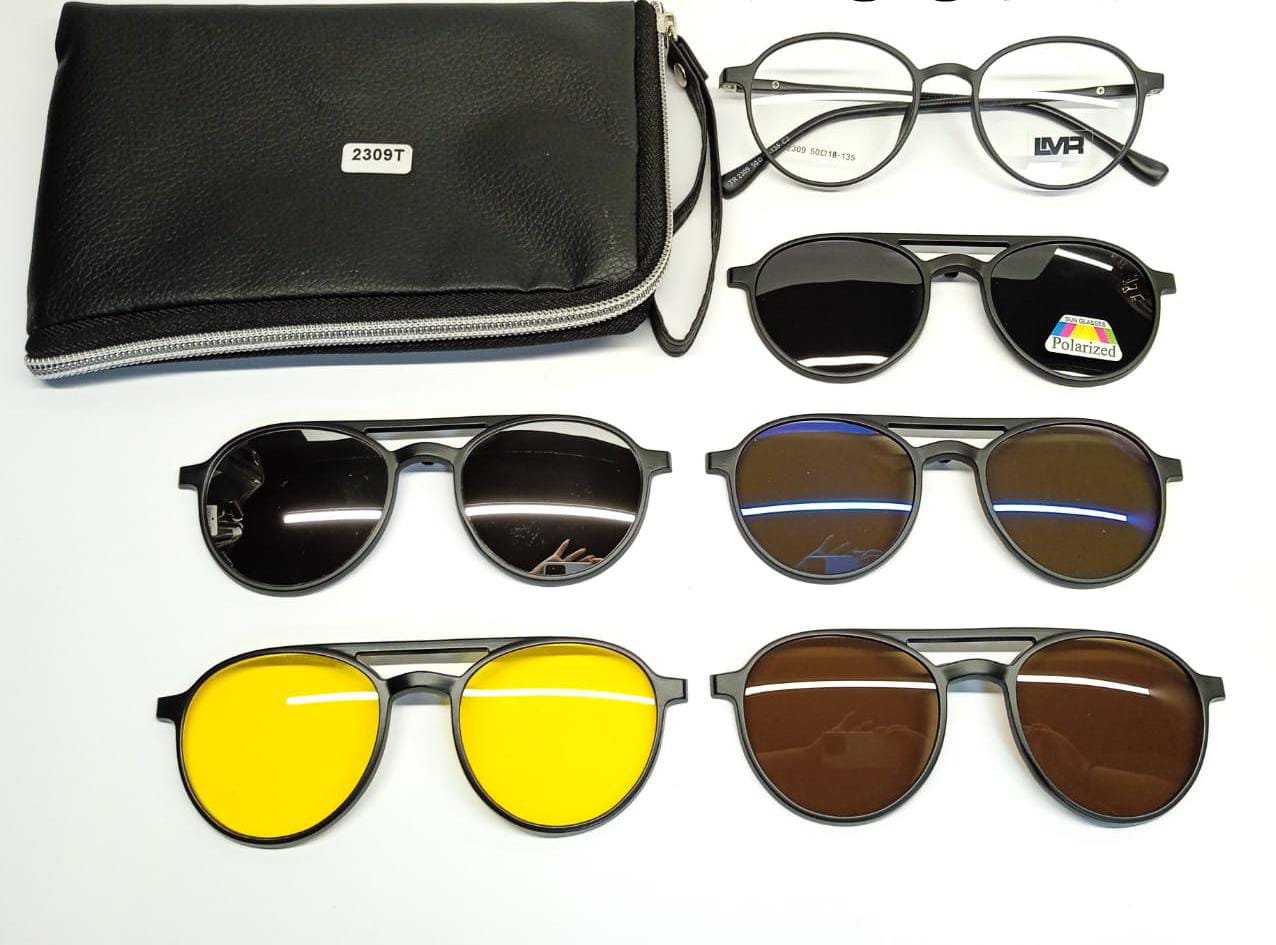 Lentes Clip On 6 En 1 Unisex - Imagen 2