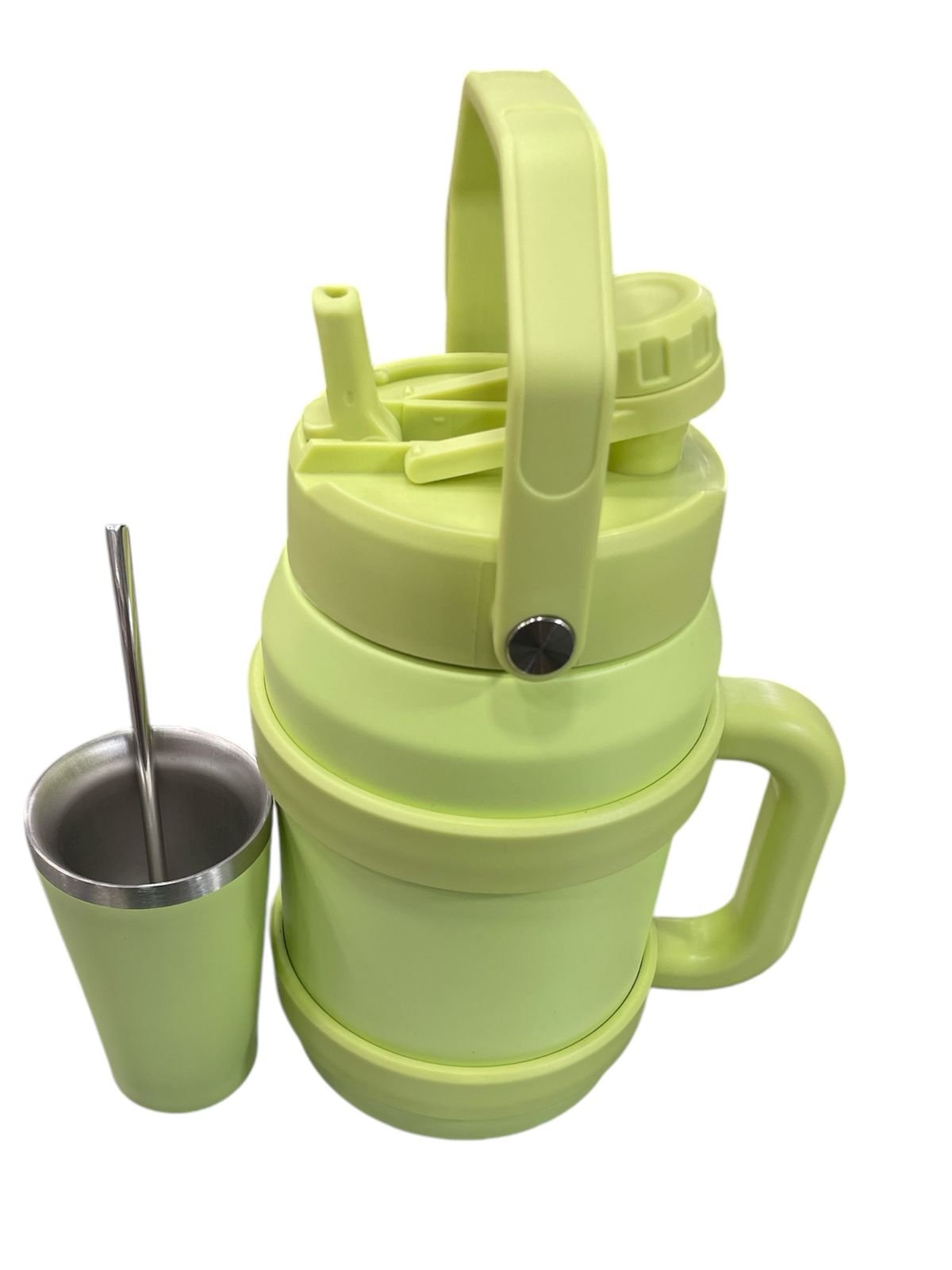 Termo 1500ml Con Guampa 160ml Y Bombilla - Imagen 5